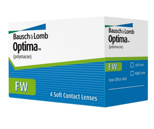 Bausch&Lomb Optima FW Контактные линзы плановой замены, BC=8.7 d=14.0, D(-3.00), стерильно, 4 шт.
